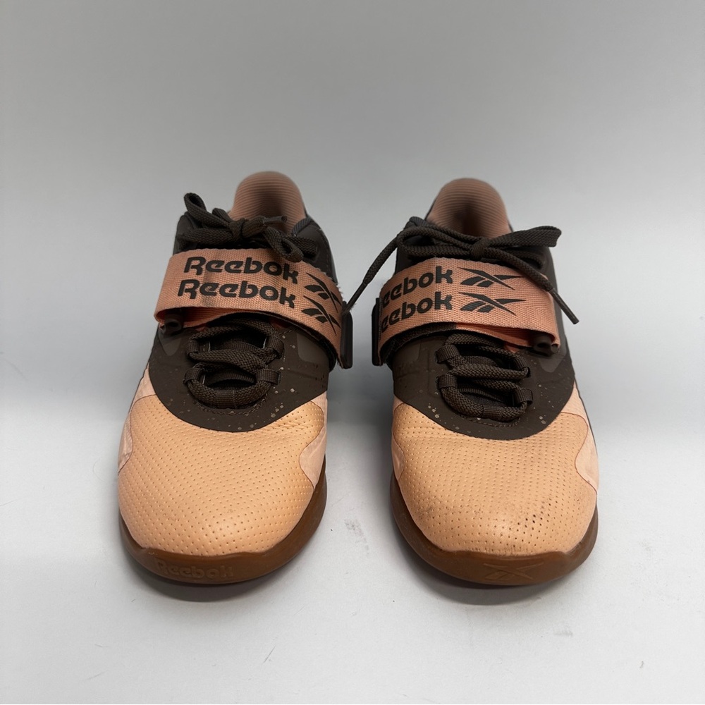 Reebok Orange & Brown Sneakers Legacy Lifter 2